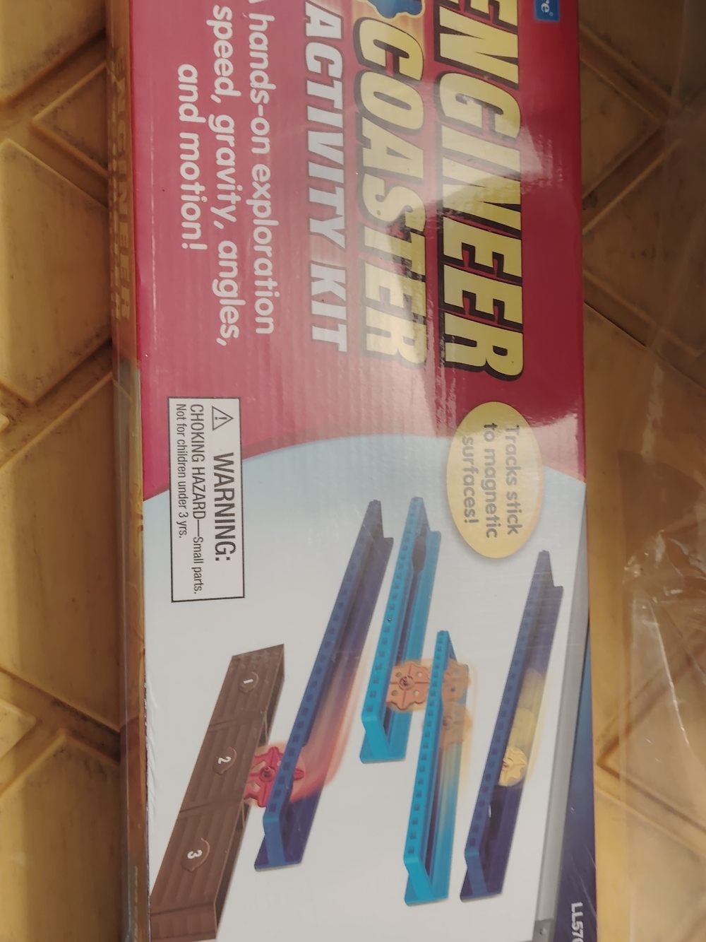 Engineer Coaster Activity Kit - Blue and Red